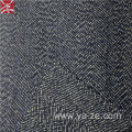 hot sale wool twill herringbone fabric navy cloth